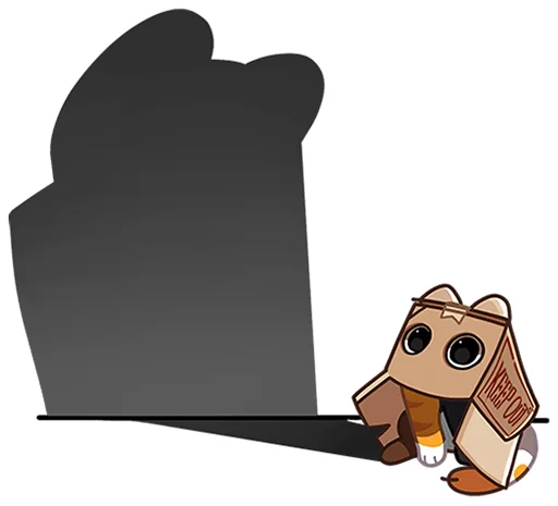 😧 Стикер «Ребус без текста -» для Telegram
