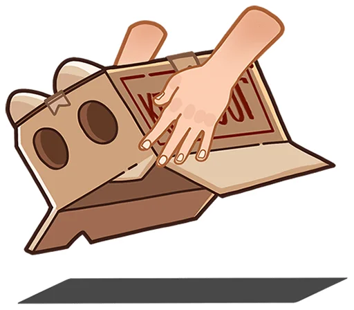 🫣 Стикер «Ребус без текста -» для Telegram