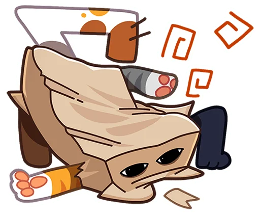😵 Стикер «Ребус без текста -» для Telegram