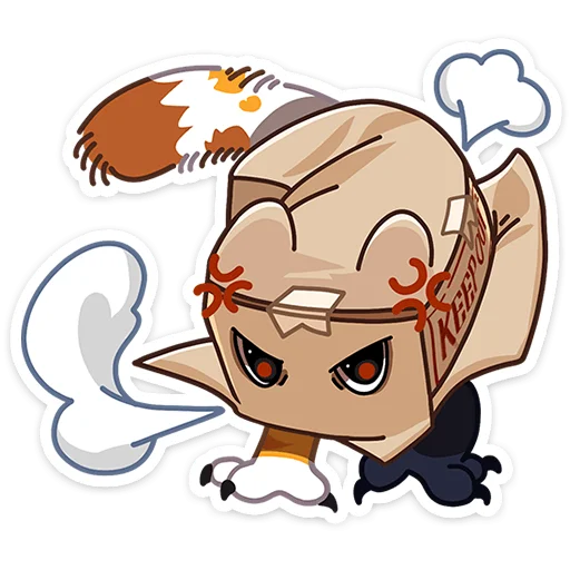 😌 Стикер «Ребус без текста -» для Telegram