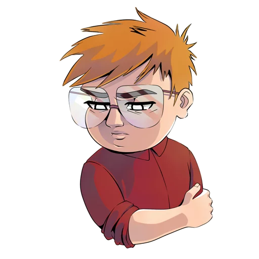 😣 Стикер «RED21» для Telegram