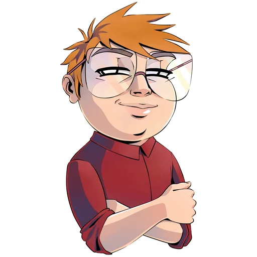 🙂 Стикер «RED21» для Telegram