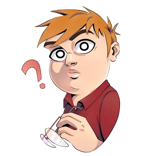 ❓ Стикер «RED21» для Telegram