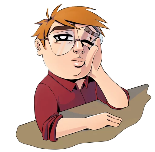 🤓 Стикер «RED21» для Telegram