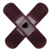 🫗 Эмодзи «red aesthetic - тёмно-красные эмодзи» для Telegram