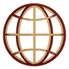🌐 Эмодзи «Red and Gold» для Telegram
