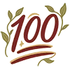 💯 Эмодзи «Red and Gold» для Telegram