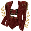 👗 Эмодзи «Red and Gold» для Telegram