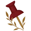 📌 Эмодзи «Red and Gold» для Telegram