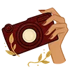 📸 Эмодзи «Red and Gold» для Telegram