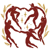 💃 Эмодзи «Red and Gold» для Telegram