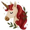 🦄 Эмодзи «Red and Gold» для Telegram