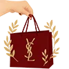 🛍 Эмодзи «Red and Gold» для Telegram