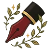 🖋 Эмодзи «Red and Gold» для Telegram