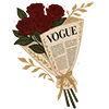 💐 Эмодзи «Red and Gold» для Telegram