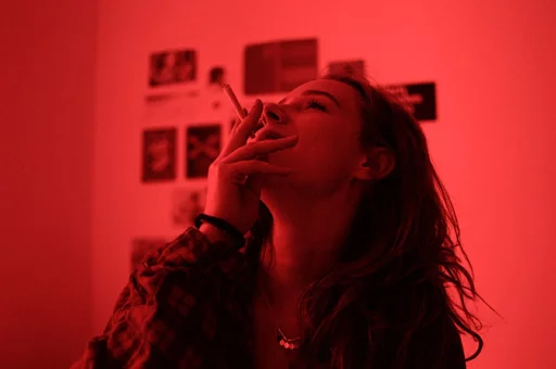 ♥ Стикер «RED Colour» для Telegram