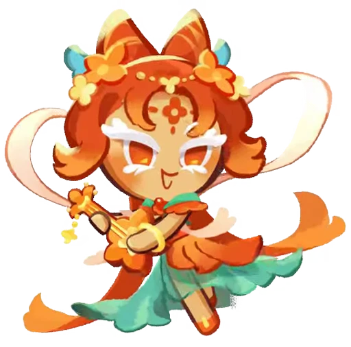 Стикерпак Red Osmanthus Cookie для Telegram — скачать