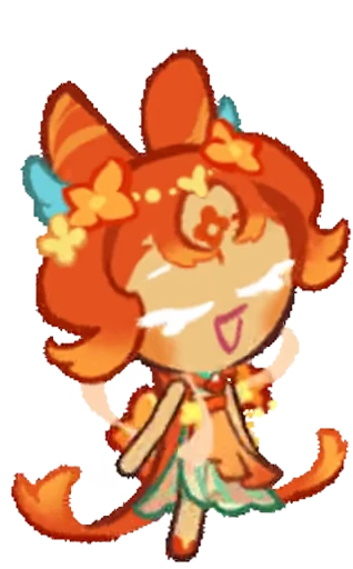 🤩 Стикер «Red Osmanthus Cookie» для Telegram