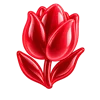 🥀 Эмодзи «красные эмодзи» для Telegram