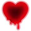 ❤️ Эмодзи «red&black» для Telegram