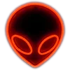 👽 Эмодзи «red&black» для Telegram