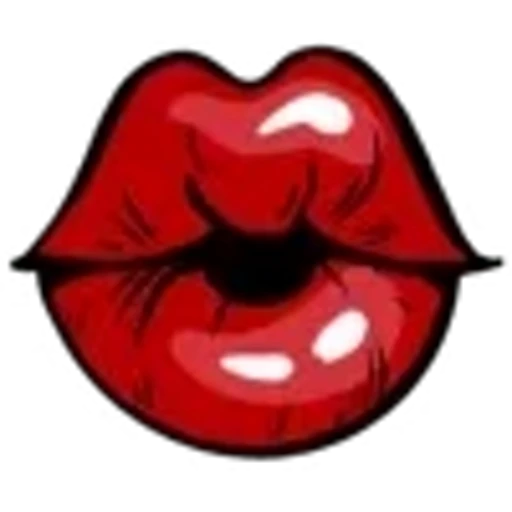 💋 Эмодзи «red&black» для Telegram
