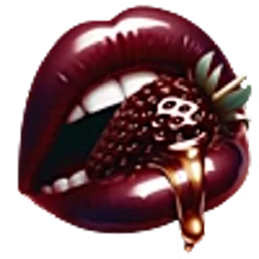 💋 Эмодзи «red&black» для Telegram