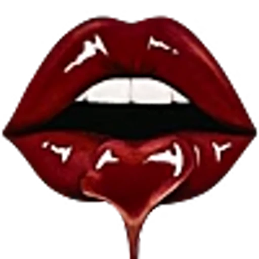 💋 Эмодзи «red&black» для Telegram