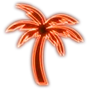 🏝 Эмодзи «red & black» для Telegram