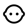 👶 Эмодзи «Красное и чёрное» для Telegram