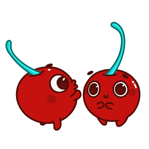😘 Стикер «Red Cherry» для Telegram