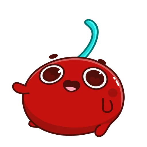 👋 Стикер «Red Cherry» для Telegram