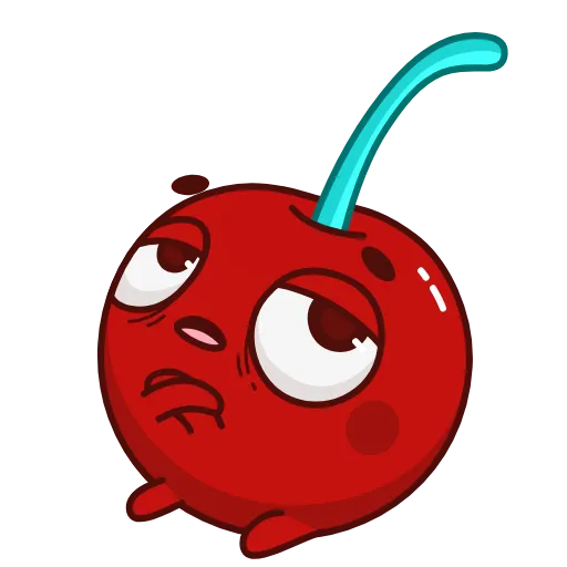🙄 Стикер «Red Cherry» для Telegram
