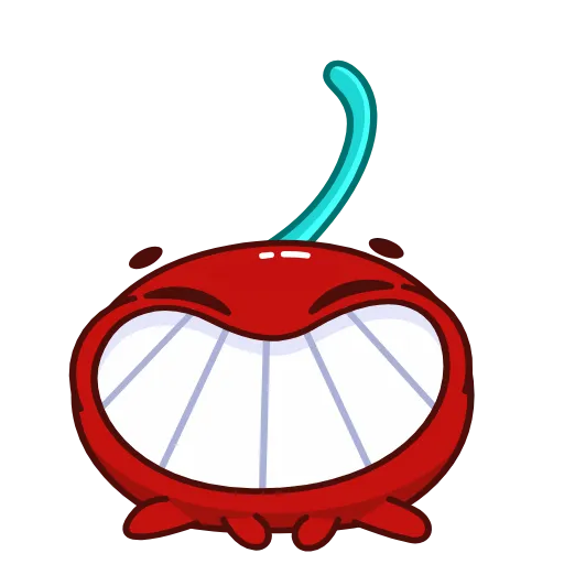 😊 Стикер «Red Cherry» для Telegram