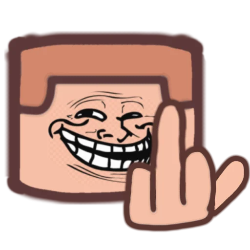 🖕 Стикер «РЕД ХРООООНН» для Telegram