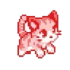 😝 Эмодзи «Red Cute» для Telegram