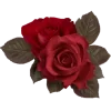 🌹 Эмодзи «Миленькие красные смайлики» для Telegram