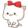 😼 Эмодзи «Миленькие красные смайлики» для Telegram