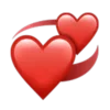 💞 Эмодзи «Миленькие красные смайлики» для Telegram
