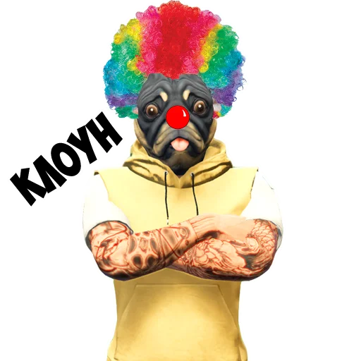 🤡 Стикер «Redfor» для Telegram