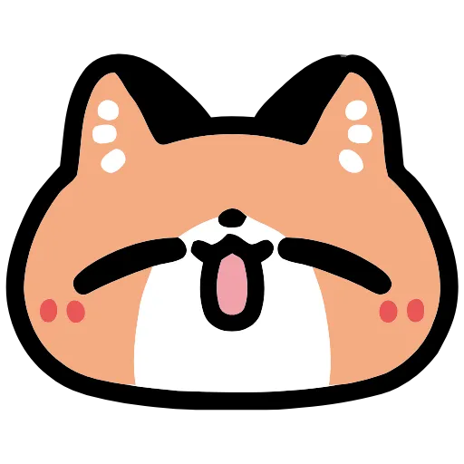 😌 Эмодзи «Foxcat» для Telegram