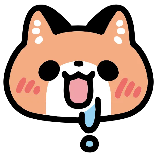 🤤 Эмодзи «Foxcat» для Telegram