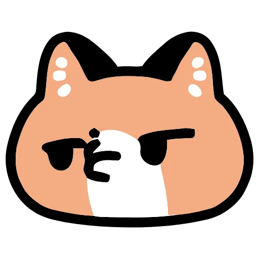 😗 Эмодзи «Foxcat» для Telegram