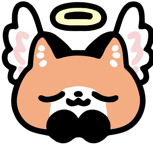 😇 Эмодзи «Foxcat» для Telegram