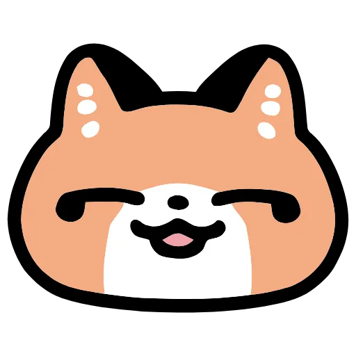 😏 Эмодзи «Foxcat» для Telegram