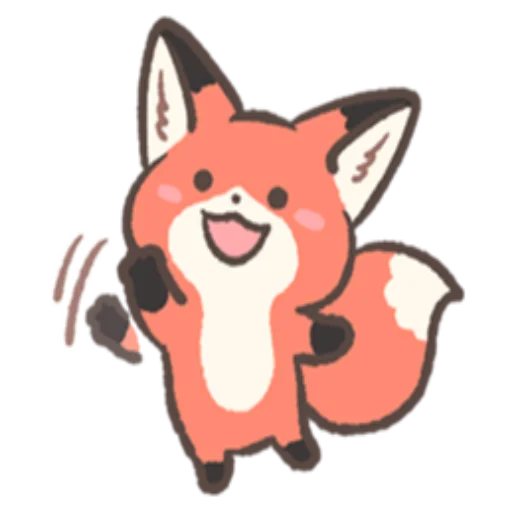 👋 Стикер «RedFox» для Telegram