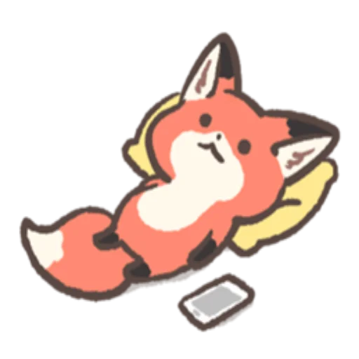😶 Стикер «RedFox» для Telegram