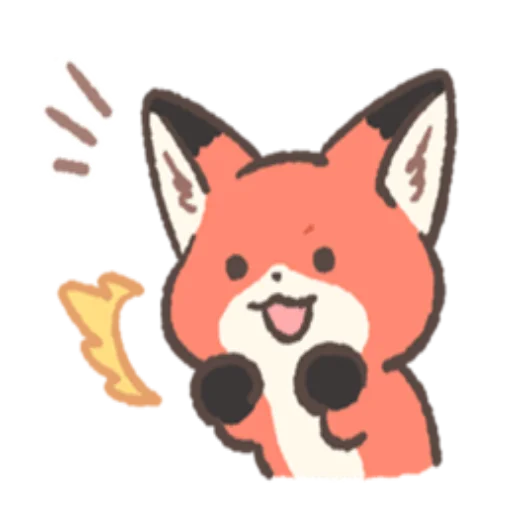 🦊 Стикер «RedFox» для Telegram