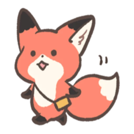 🏃‍♀ Стикер «RedFox» для Telegram