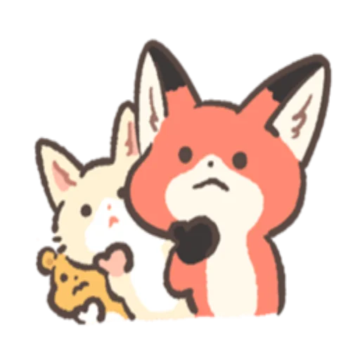 🤔 Стикер «RedFox» для Telegram